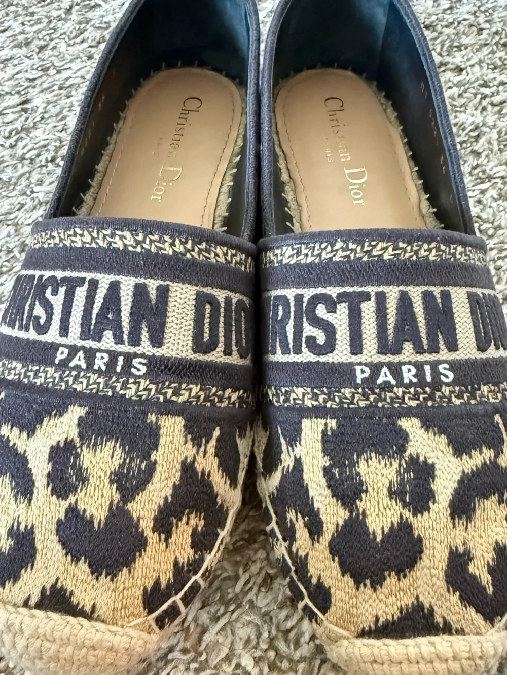 Dior espadrilles bold